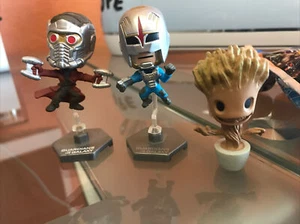 Marvel Original Minis Serie 1 Guardians of the Galaxy Wackelköpfe 3 Stück - Bild 1 von 2