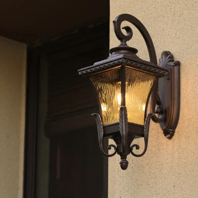 Garden Wall Lights Outdoor Wall Lamp Bar Wall Sconce Balcony Glass Wall Lighting - Image 1 of 4