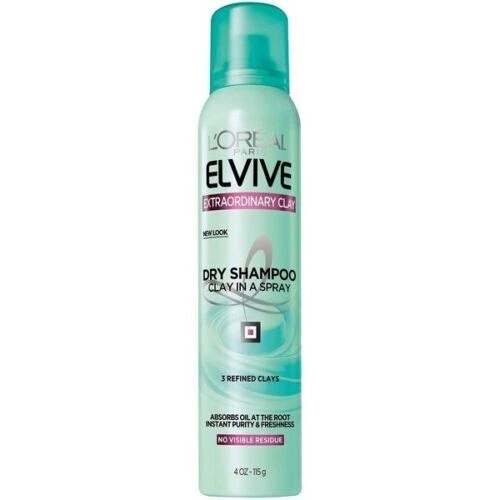 Champú seco de arcilla extraordinaria L'Oréal Paris Elvive 4 OZ Foto 1 de 1