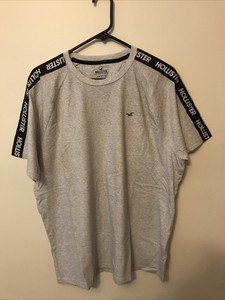 Las mejores ofertas en Camisas Hollister Gris para Hombres | eBay