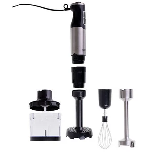Batidora de Mano Multifunción, Picadora, 5 Velocidades + Turbo, Acero Inoxidable - Imagen 1 de 12