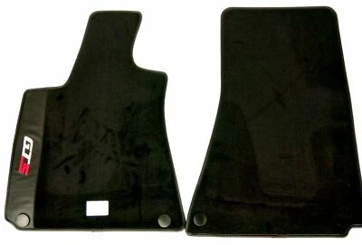 Alfombrillas negras delanteras OEM para GTS Maserati Quattroporte tracción trasera GSX M156 NERO Foto 1 de 2