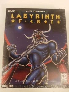 Cliff Johnson's Labyrinth Of Crete for Windows 3.1 to XP And Macintosh 7.0 - Picture 1 of 2