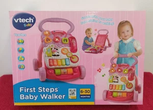 First steps baby walker with phone from Vtech age 6-30mths,SEALED ( S 2-1 ) - Picture 1 of 4