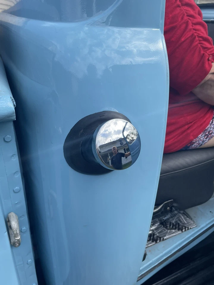 10 New 1950 1951 1952 1953 Ford F1 Truck Chrome Gas Cap Vented Show Quality - Image 1 of 4