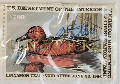 US Federal Duck Hunting Stamp Mint No Hinge Scott#RW52  - Imagem 1 de 4