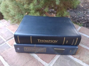 NASB 1977 Thompson Chain-Reference Bible, Bonded Leather Black, Red Letter - Imagen 1 de 17