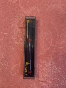 penna stilografica vintage Waterman Con Scatola Originale Come Nuova Colore Blu - Foto 1 di 16