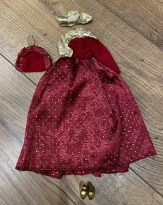 1990er Jahre Barbie Clone Lucky rotes Ballkleid Kleid - Bild 1 von 5
