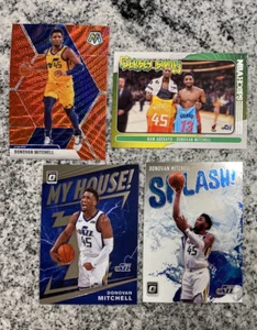 Donovan Mitchell Panini MY HOUSE, SPLASH, Mosaic Red Wave, Jersey Jazz Cavaliers - Picture 1 of 5