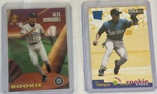 SET OF 2: A-ROD Rookie Cards- 1995 UpperDeck Cc Special, & 1995 Sportflix UC3