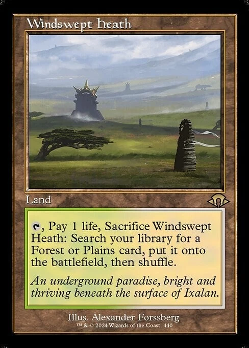 Windswept Heath Retro #440 | MH3 Modern Horizons 3 | MTG | Same Day Ship - Image 1 of 1