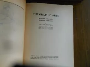 Vintage Book The Graphic Arts Modern Men And Modern Methods Hardcover 1921 - Picture 1 of 14