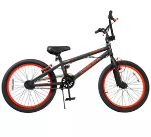 20 Inch Ambush Boys Girls Unisex BMX Bike Matt Black Red - RARE - FREE P&P! - Picture 1 of 4