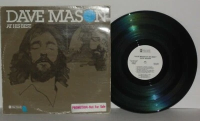 DAVE MASON At His Best WLP VG+ Vinyl Plays Well 1975 ABC ABTD880 Traffic - Image 1 of 3