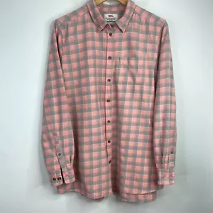 Camicia Fjallraven High Coast Flanella Donna XL Rosa Grigio Classica Gorpcore Escursionismo - Foto 1 di 10