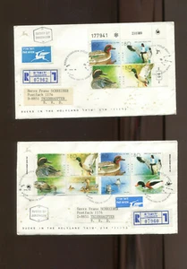 5 FDC - div ZD  - aus 1131 - 34  - 1989   ( 28138 ) - Picture 1 of 2