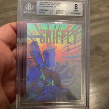1992 Arena Kid Griff Ken Griffey Jr. Holograms The Kid #1 PSA 8