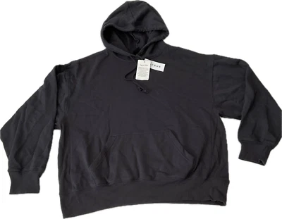 Sudadera con capucha Pacsun Pullover para hombre talla S gris oscuro cordón Foto 1 de 4