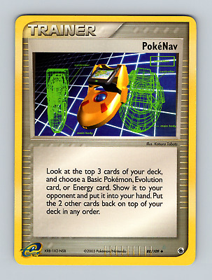 PokeNav 88/109 Uncommon NM Pokemon EX Ruby & Sapphire Nintendo TCG Card 2003