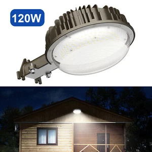 120W LED Barn Light Fixture Dusk to Dawn Outdoor Wall Light Security Floodlight - Picture 1 of 12