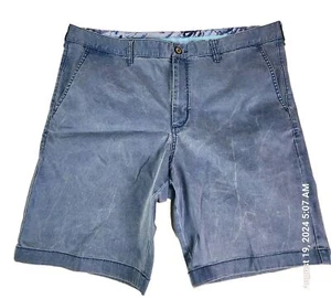 Vintage Tommy Bahama Shorts Herren Gr. 38 Blau Strand Freizeit Fisch Cottagecore Y2K - Bild 1 von 6