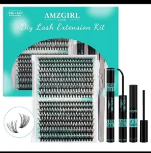 AmzGirl Kit Prolunga Ciglia 320pz 30D+40D 9-16mm Mix 9 (SET DI 2) - Foto 1 di 2