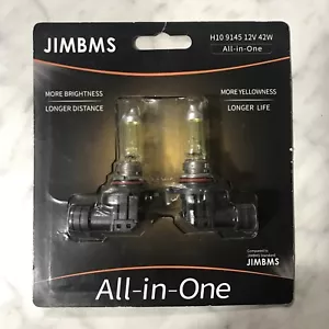 H10 9140 9145 42W Replace Halogen Fog Light Xenon Super Yellow Bulb JIMBMS - Picture 1 of 6