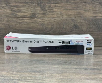 NEW LG (BD630) 3D Blu-Ray  DVD Player  Full HD 1080p w/ Built in Wi-Fi & HDMI - Image 1 of 4