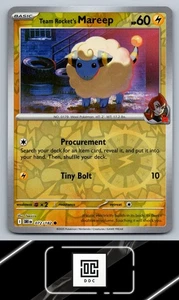SV10: Destined Rivals #072/182 Team Rocket's Mareep Reverse Holo - Bild 1 von 2