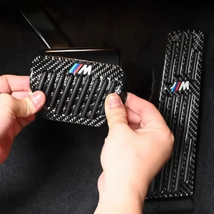 Modifizierte Carbon Pedalauflagen für BMW 3er 5er X3 F18 F30 E91 - Bild 1 von 6
