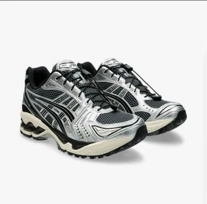 Mens ASICS Asics Gel Kayano 14 28.5 Silver Black - Picture 1 of 10