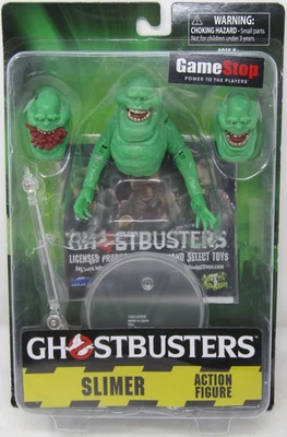 Figura de acción Diamond Select Ghostbusters Slimer exclusiva de Gamestop Foto 1 de 4