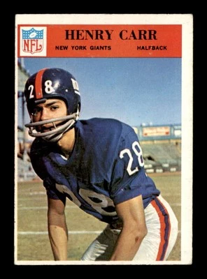 1966 Philadelphia #120 Henry Carr RC EX X3440226 - Image 1 of 3