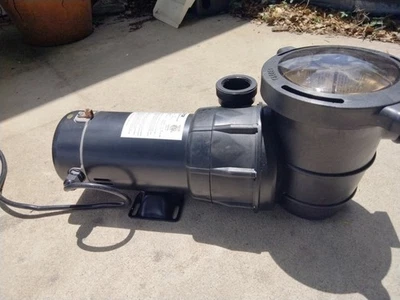 VEVOR Pool Pump Aboveground 1.5HP 115V Single Speed 88 GPM 9.6A Model VVPS115BUS - Image 1 of 4
