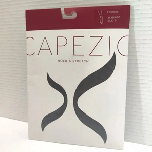 Capezio Mädchen N140C halbblickdichte Strumpfhose ohne Fuß schwarz Größe Small  - Bild 1 von 8