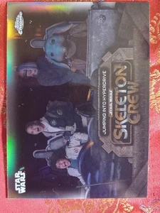 Jumping into Hyperdrive 2025 Topps Chrome Star Wars Skeleton Crew Sc-8 - Picture 1 of 1