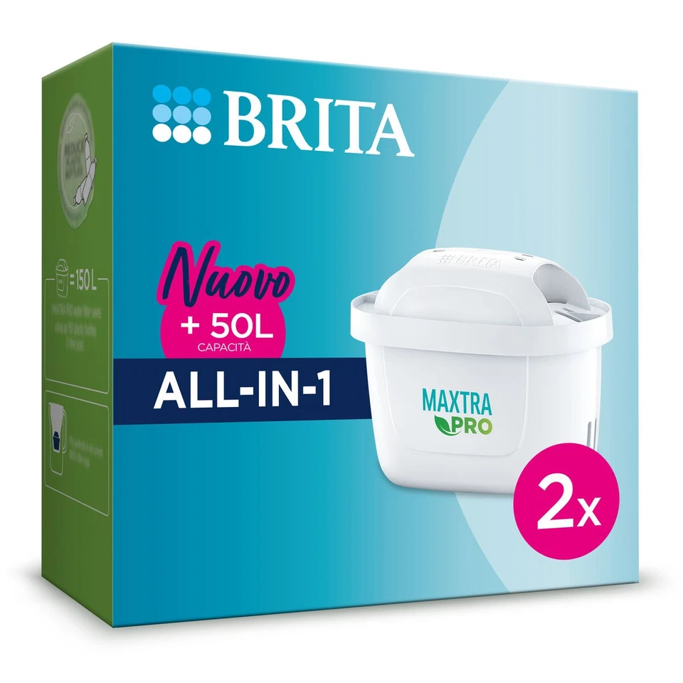 Brita MAXTRA PRO Filter All In One Pack 2 Für Qualitätswasser