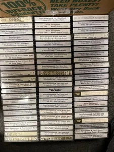 Lot (66)  Bruce Springsteen & The E Steet Band Live 75- 90 Cassette LIVE - Picture 1 of 1