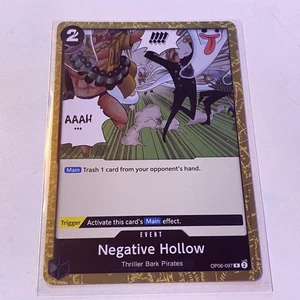 NEGATIVE HOLLOW - OP06 - R - FOIL - ONE PIECE TCG  - Picture 1 of 1