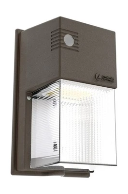 Lithonia Lighting 7" Mini LED Paquete de Lámpara de Pared Exterior, Seleccionar 3 Vías... Foto 1 de 4