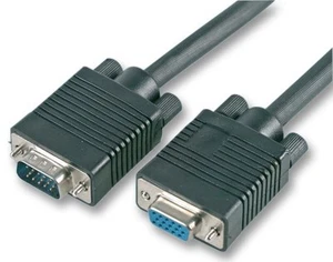 PRO SIGNAL - 2m SVGA Verlengkabel Zwart - Afbeelding 1 van 1