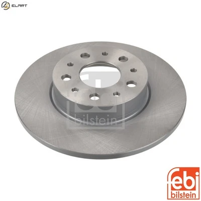 2x BRAKE DISC 105716 FOR FIAT 312A2/199B6.000 0.9L 2cyl 500L 330A1.000 1.2L 4cyl - Image 1 of 4