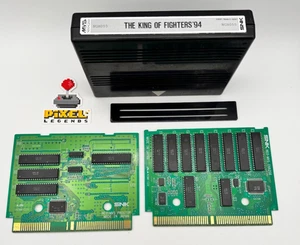 MVS, SNK - The King Of Fighters '94 Video Game Cartridge & Marquee - Neo-Geo - Bild 1 von 8