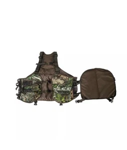 Turkey Hunting Strap Vest+Cushion Mossy Oak Official Camo "OBSESSION" - Picture 1 of 6