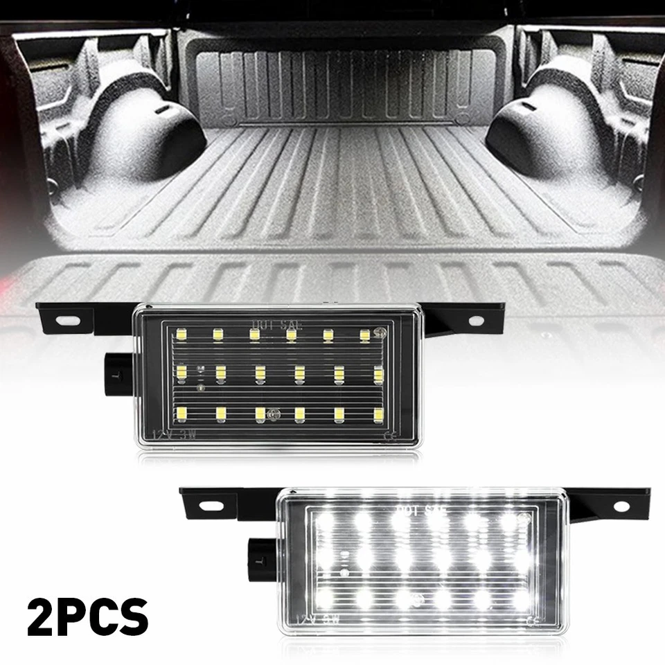 2X Luces LED para maletero luces de carga para GMC Chevrolet Silverado 1500 V 2014-2019 Foto 1 de 4