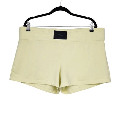 Shorts de boxe feminino Talentless tônico limão cintura alta tamanho grande - Imagem 1 de 4