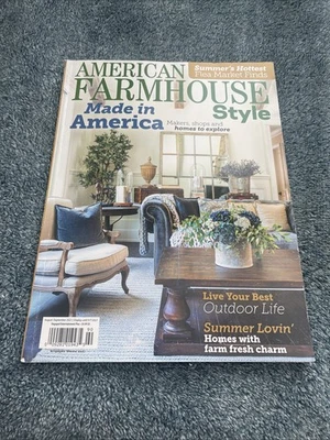 American Farmhouse Style Magazine August/September 2021 Issue Made In America - Image 1 of 2