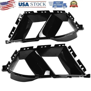 Front Bumper Vent Grill Air Duct Grille Cover For BMW G80 M3 G82 G83 M4 2021-24 - Picture 1 of 9