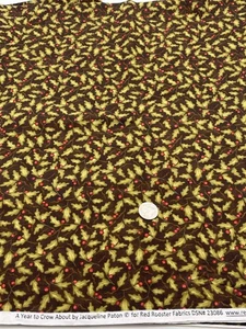 A YEAR TO CROW ABOUT #23086 by Jacqueline Paton for Red Rooster Fabrics 2 yds - Picture 1 of 1